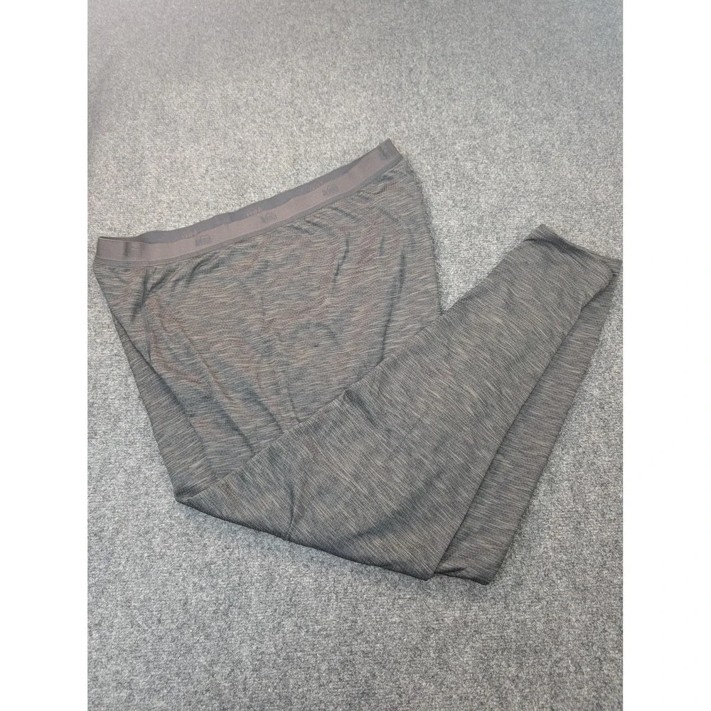 REI Co-op Long Johns Mens XL Gray Thermal Base Layer Tagless Underwear Bottoms